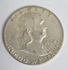 1952 Benjamin Franklin Half Dollar Coin