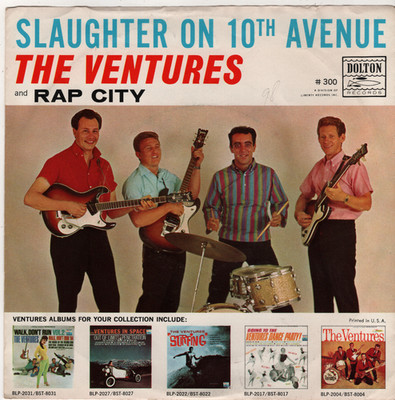 THE VENTURES - Slaughter On 10th Avenue/Rap City DOLTON with Pic Sleeve