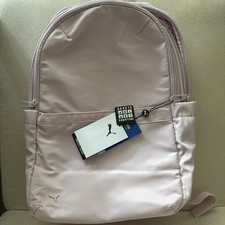 Mochila PUMA Iris Juvenil Adulto con 18 Bolsillos para Laptop Púrpura/Rosa Nueva con Etiquetas