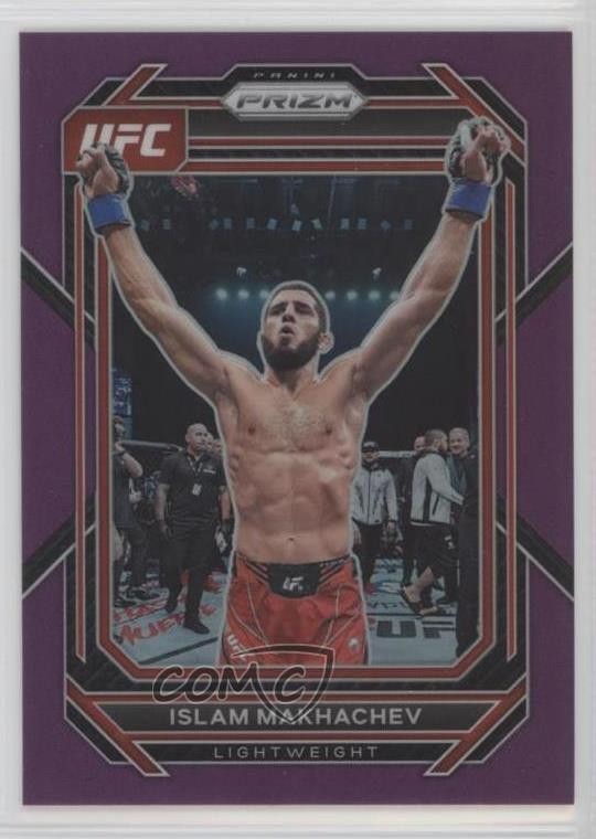 2023 Panini Prizm UFC Purple Prizm 8/149 Islam Makhachev #177 16n7