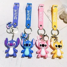 Stitch "Lilo & Stitch" Toys Keychain Anime Figure Stitch Keychain FREE SHIPPING