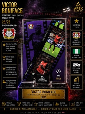 Victor Bonifatius 25/25 Box Office Topps Total Football Leverkusen