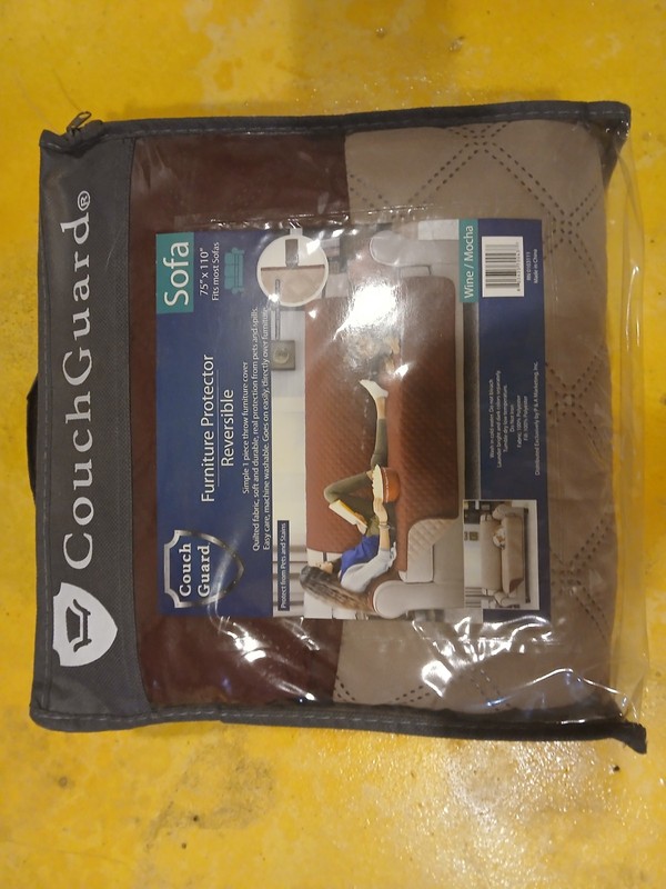 Couch Guard Furniture Protector Couch Cover 75" x 110" Wine Color