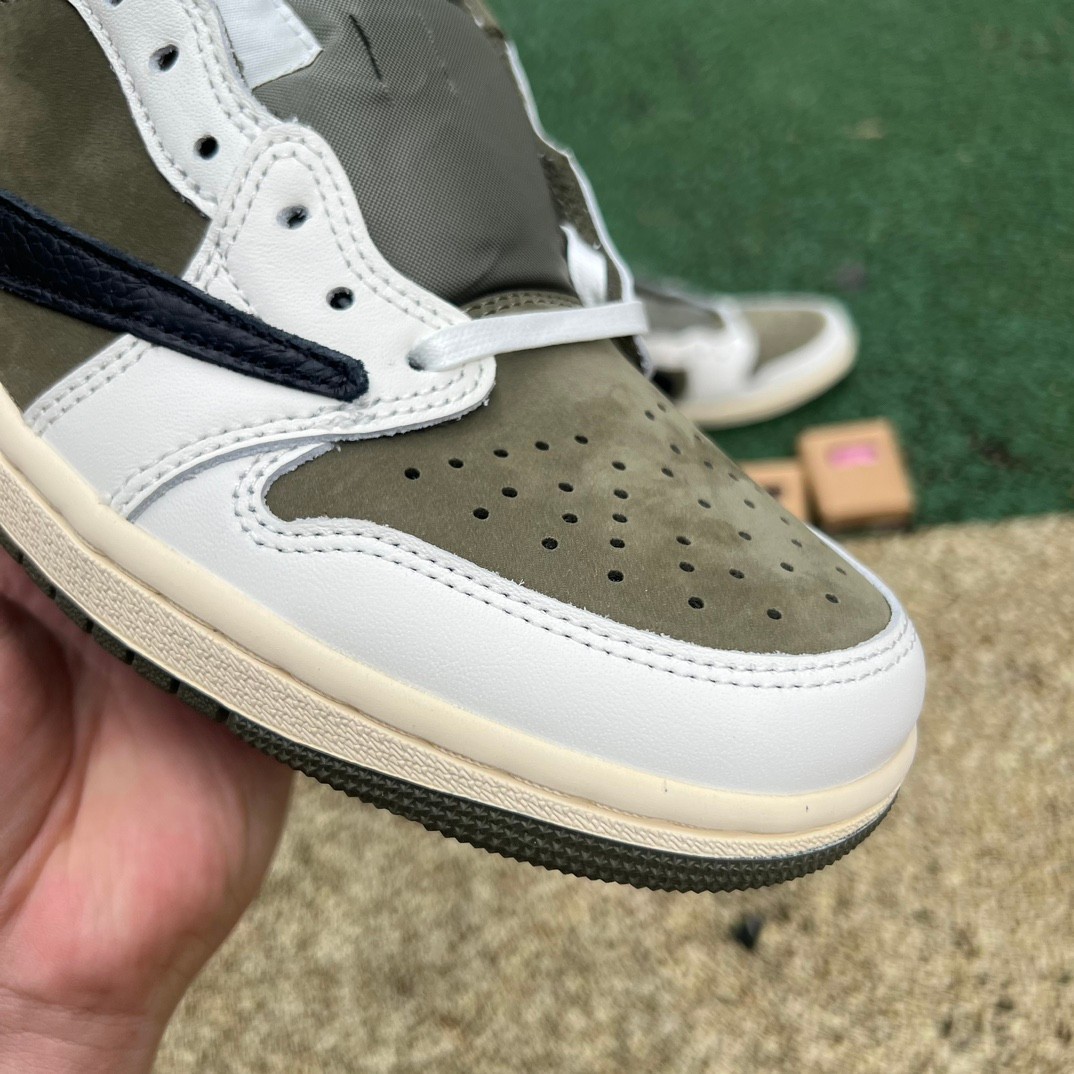 TravisScott × Jordan1 \"Reverse Olive\" Travis Scott x Jordan 1 Low Reverse Olive Review - YouTube