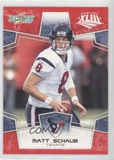 2008 Score Factory Set Red Matt Schaub #117 0a1