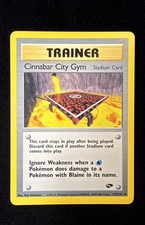 Cinnabar City Gym - Gym Challenge - 113/132 - Pokemon TCG - LP