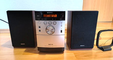 Sony Micro Hi-Fi Anlage CMT-EH25 CD Kassette Radio USB inkl. Boxen Top Zustand