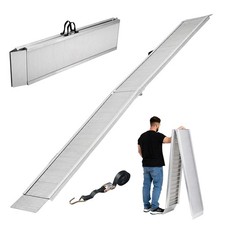 Auffahrrampe Eventrampe Verladerampe extralang 307 cm 450 kg Rampe Alu klappbar