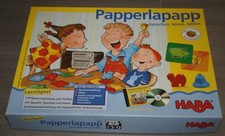 Papperlapapp sprechen, hören, fühlen Lernspiel von Haba mit Sprachförderung u CD