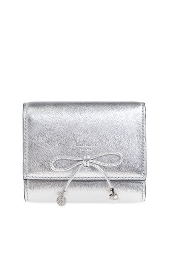 JIMMY CHOO Marinda Silver Wallet New & Authentic