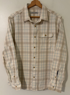 Outerknown Rambler Shirt One Pocket Flannel Soft Thick Organic Cotton Size M