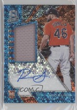 2020 Chronicles Spectra Rookie Jersey Neon Blue Prizm 34/99 Rico Garcia Auto 6ks