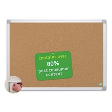 Mastervision Earth Bulletin Board - 48"w X 36"h CA051790