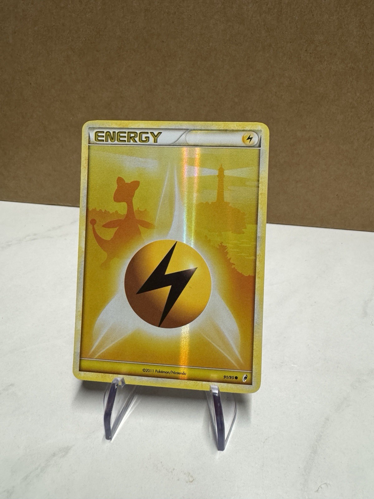 Lightning Energy 91/95 Call of Legends Holo Near Mint