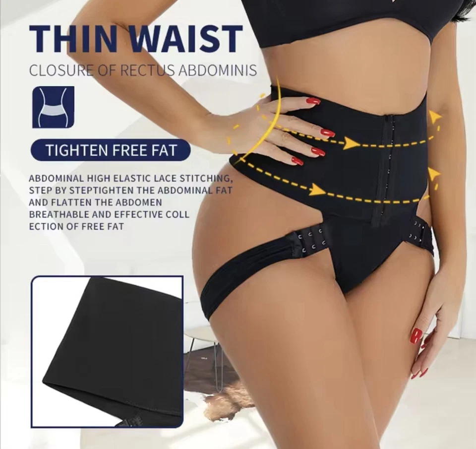 Bauch Weg String Sexy Po Push Up M Schwarz Tanga Corsage Mesh Slip - Bild 3 von 4