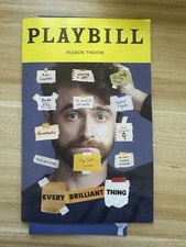 Broadway Playbill Every Brilliant Thing With Daniel Radcliffe Broadway Playbill Every Brilliant Thing With Daniel Radcliffe