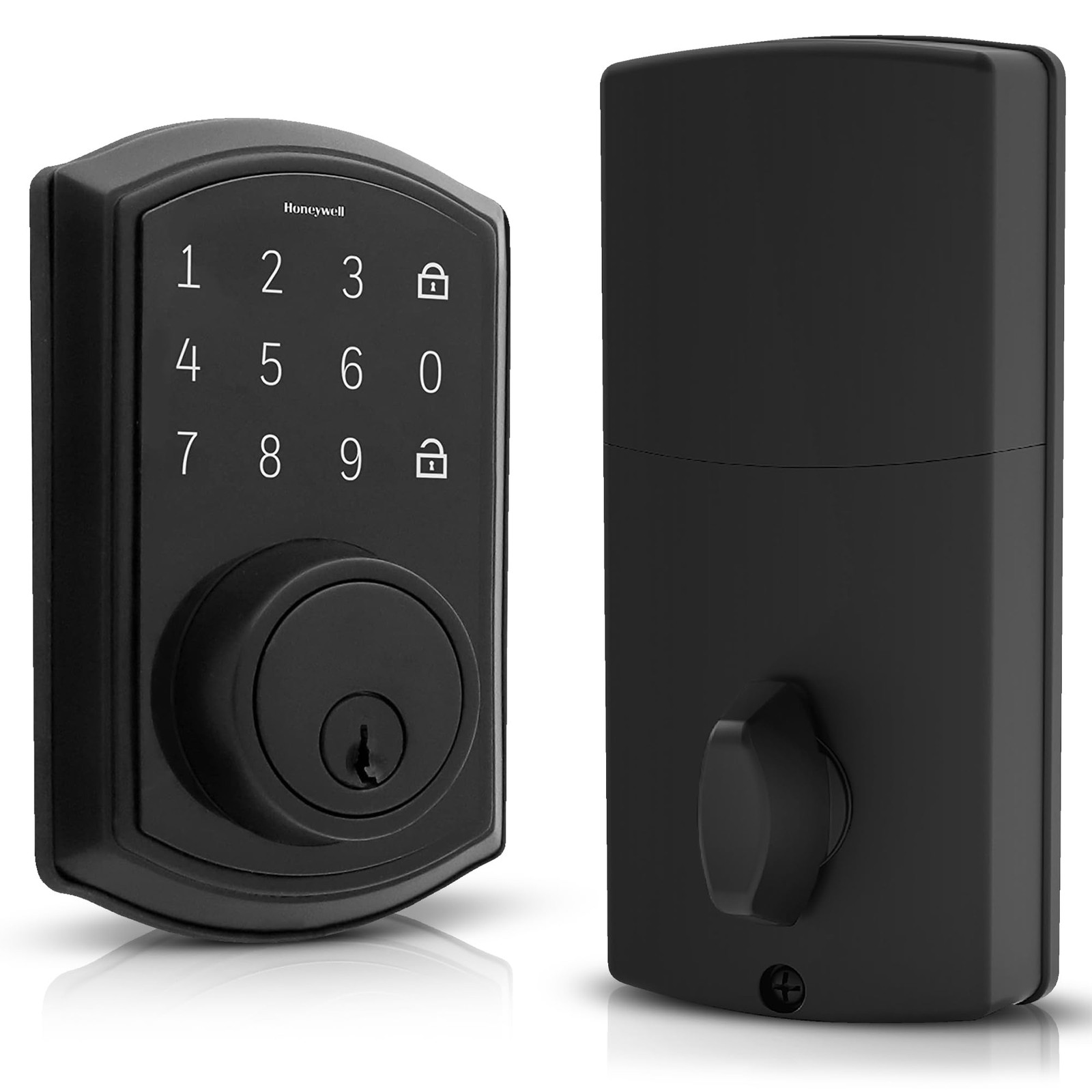 - Keyless Entry Door Lock with Touch Screen Keypad Deadbolt - Electronic Smar...