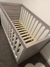 Tutti Bambini 3 Piece Nursery Set, Dove Grey, Bed, Wardrobe & Chest Of Drawers