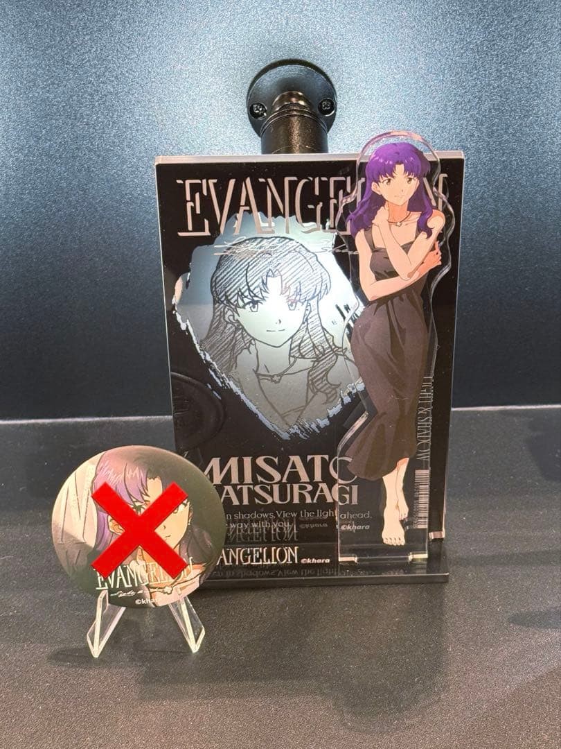 Evangelion Light & Shadow Acrylic Stand 6pcs Set Official Anime