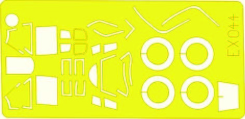 Eduard Accessories Ex044 - 1:48 Beaufighter - Masking Foil - New