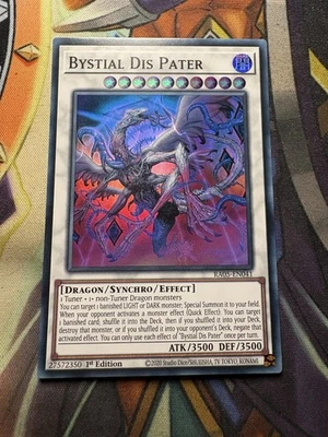 Yugioh! Bystial Dis Pater Super Rare - RA05-EN041 1st Edition - Englisch - Bild 1 von 2