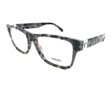 Versace Eyeglasses Frames MOD.3380 5546 Tortoise Rectangle Full Rim 56-17-145