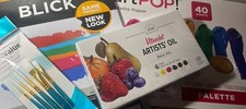 Utrecht Artists Oil Paint - Set of 6, Basic C...
