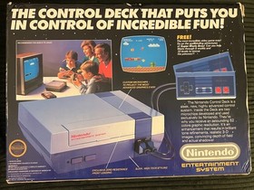 Nintendo Entertainment System NES Control Deck in Box 1987 OEM Console