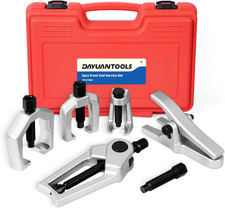 5pcs Professional Front End Service Tool Kit Pitman Arm Puller Ball Joint Remove