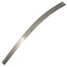 VTG Fairgate Aluminum French Curve/Hip Curve Ruler #102-C Made in USA 24"