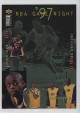 1997 Collector's Choice NBA Game Night Los Angeles Lakers Eddie Jones Team 06xk