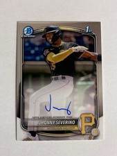 2025 Bowman Chrome - Prospect Autographs Jhonny Severino CPA-JS Rookie Mint 26-1