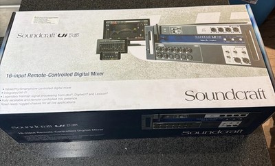 Soundcraft Ui16 Remote Controlled 16 Input Digital Mixer PROAUDIOSTAR New