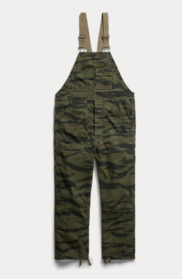 RRL Ralph Lauren 1960s Inspired Camo Ripstop Overall-MEN-L-RARE image 2