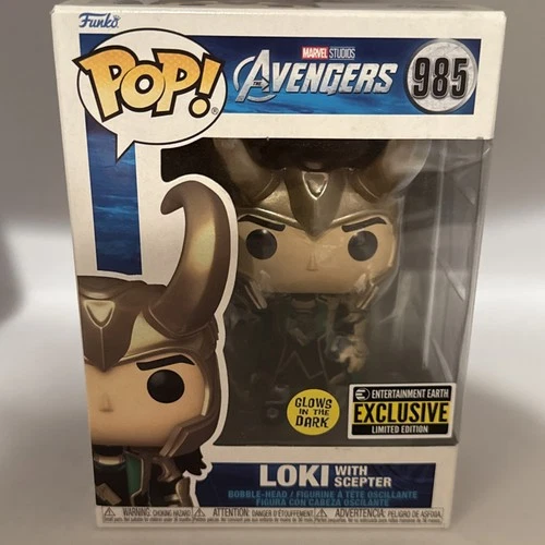Funko Pop! Vinyl: Marvel Loki-Entertainment Earth Exclusive , Glows in Dark #985