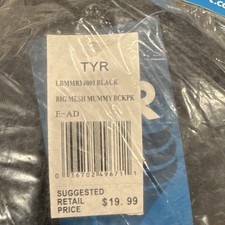 TYR Big Mesh Mummy Backpack Black Equipment Backpack LBMMB3 001 BLACK