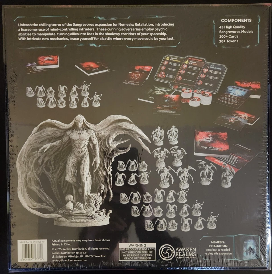 Awaken Realms Nemesis Retaliation Board Game Sangrevores Expansion *Sundrop* - Image 2 of 2