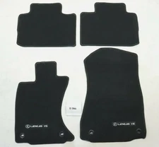 New OEM Black Carpet Floor Mats Front Rear Lexus IS models 2014-2024 AWD only