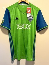 Seattle Sounders Adidas Home 16/17 Size Medium- AB9638