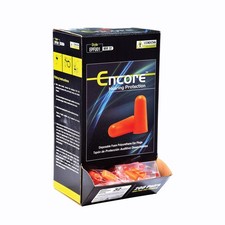Cordova EPFU01 Encore Orange Foam Pu Ear Plugs, Uncorded, Nrr 33 Db, 200-Pack