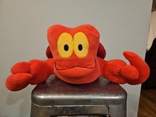 The Little Mermaid Sebastian Crab Plush 20" Large - Disney Parks Disney Princess