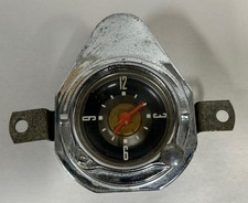 Vintage Westclox 1951 Ford Car Truck Wind Up Dashboard Clock A7
