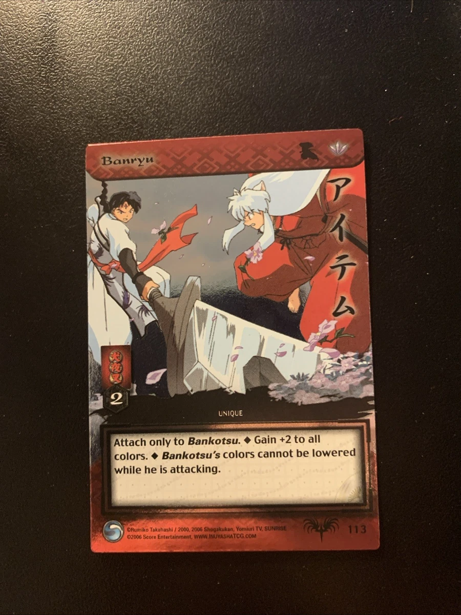 InuYasha TCG Score Entertainment Individual Collectible Card Game