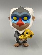 Funko POP! "Figura de vinilo suelta de 4"" Disney El Rey León #301 Rafiki con Simba"
