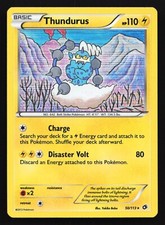 Pokemon Thundurus 50/113 Legendary Treasures Holo Rare LP
