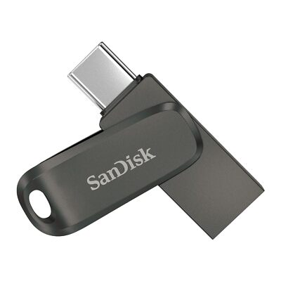 SanDisk Ultra Dual Drive Luxe 32GB 64GB 128GB 256GB USB Type C Pen Drive Black