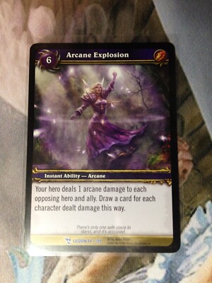 World of Warcraft (WOW) - March of the Legion ''Arcane Explosion'' 44/319 X1