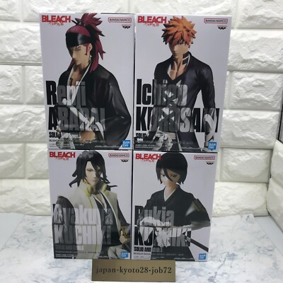 Bleach Renji Abarai Rukia Byakuya Kuchiki Ichigo II Figur SOLID AND SOULS Ne JP