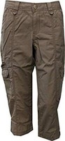 Capri Cargo Hose Damen Von Eddie Bauer - Khaki Gr. 4 Us Neu