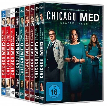 Chicago Med - Die kompletten Staffeln 1-9 im Set # 45-DVD-SET-NEU - Bild 2 von 7